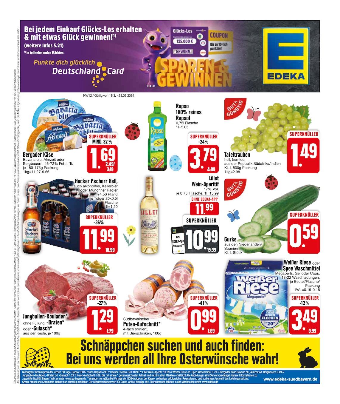 Edeka Prospekt ab Montag - Baden - Württemberg Seite 3