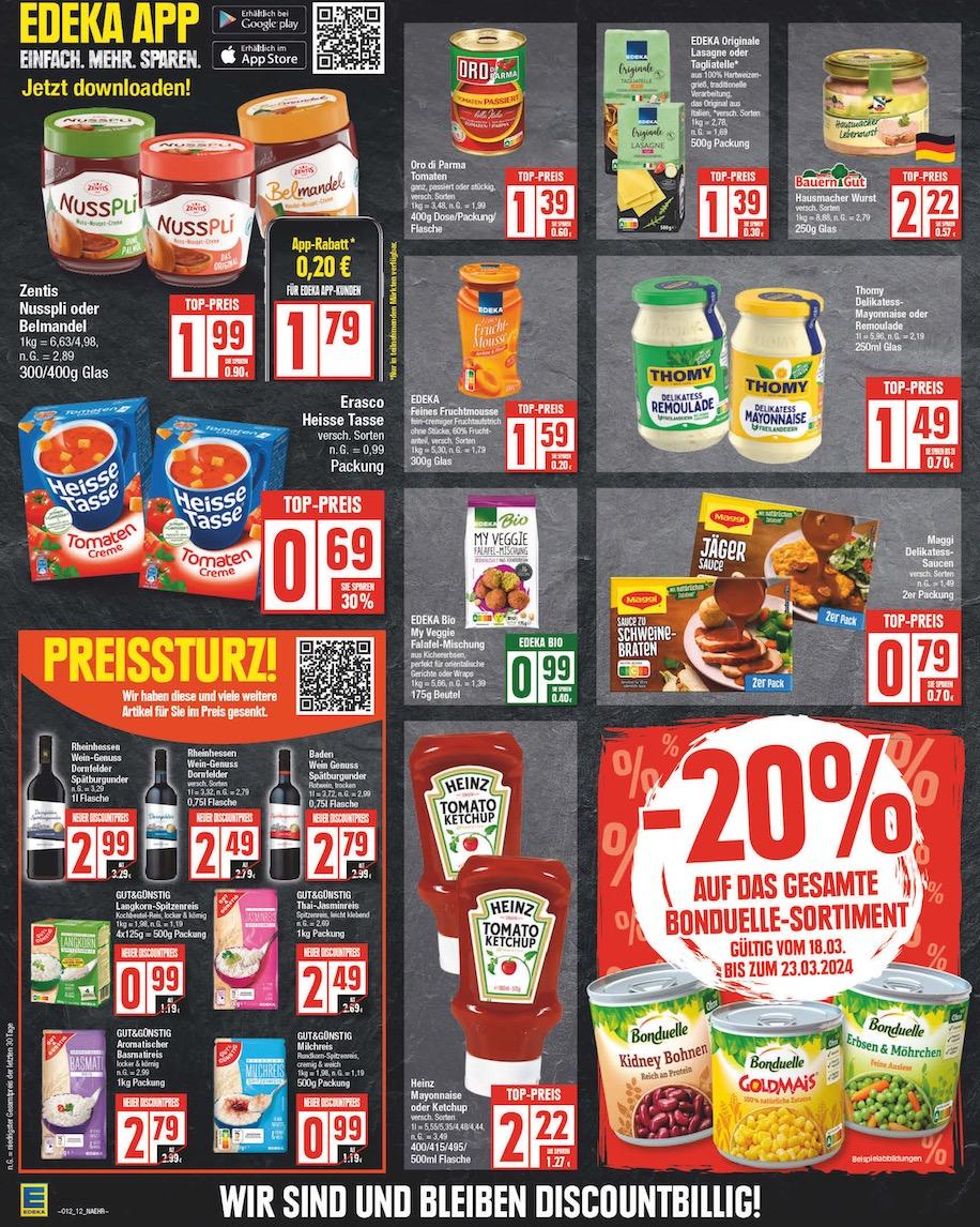 Edeka Prospekt ab Montag - Berlin Seite 12