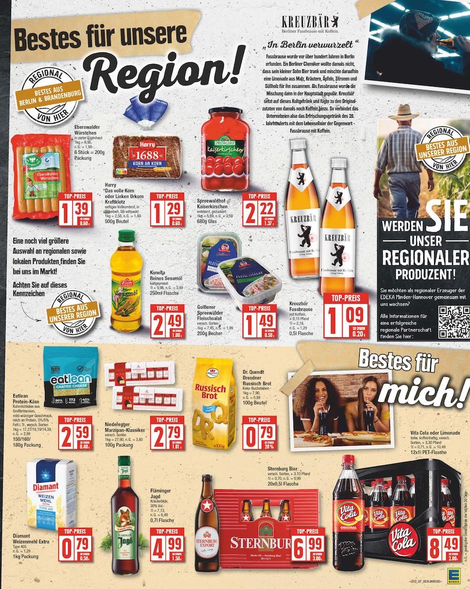 Edeka Prospekt ab Montag - Berlin Seite 7