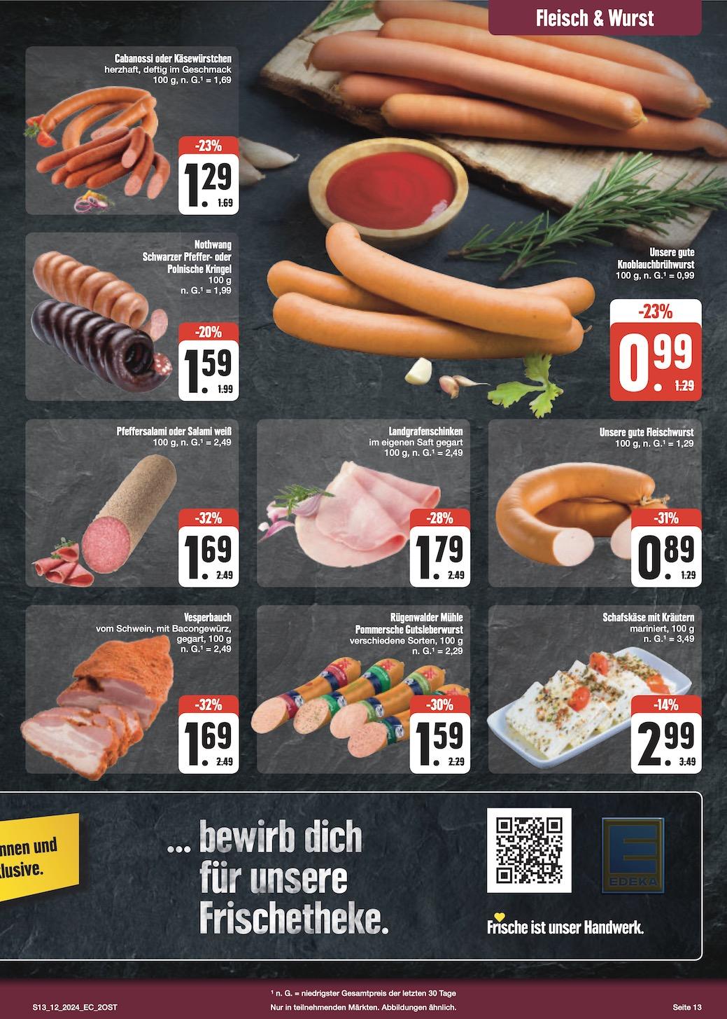 Edeka Prospekt ab Montag - Sachsen Seite 15