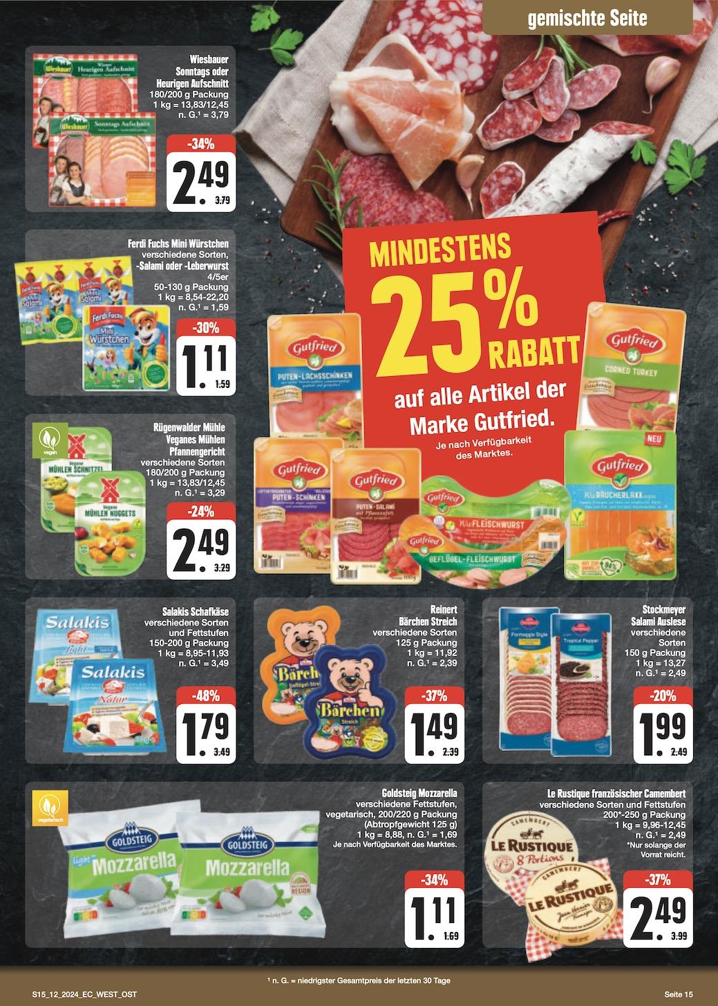 Edeka Prospekt ab Montag - Sachsen Seite 17