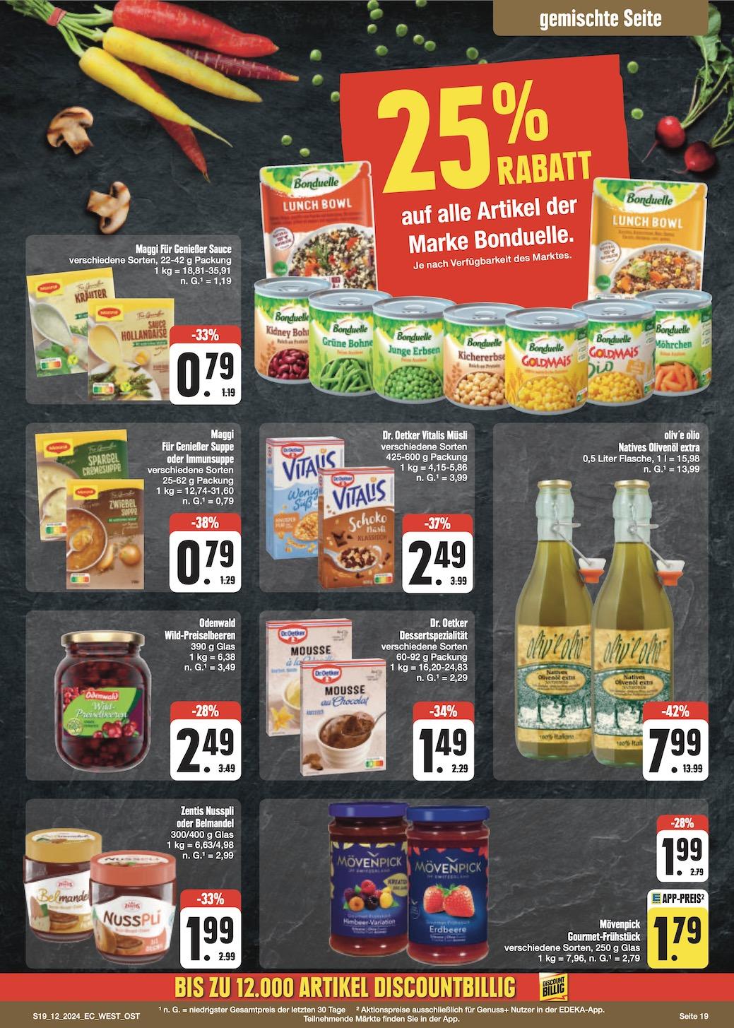 Edeka Prospekt ab Montag - Sachsen Seite 21