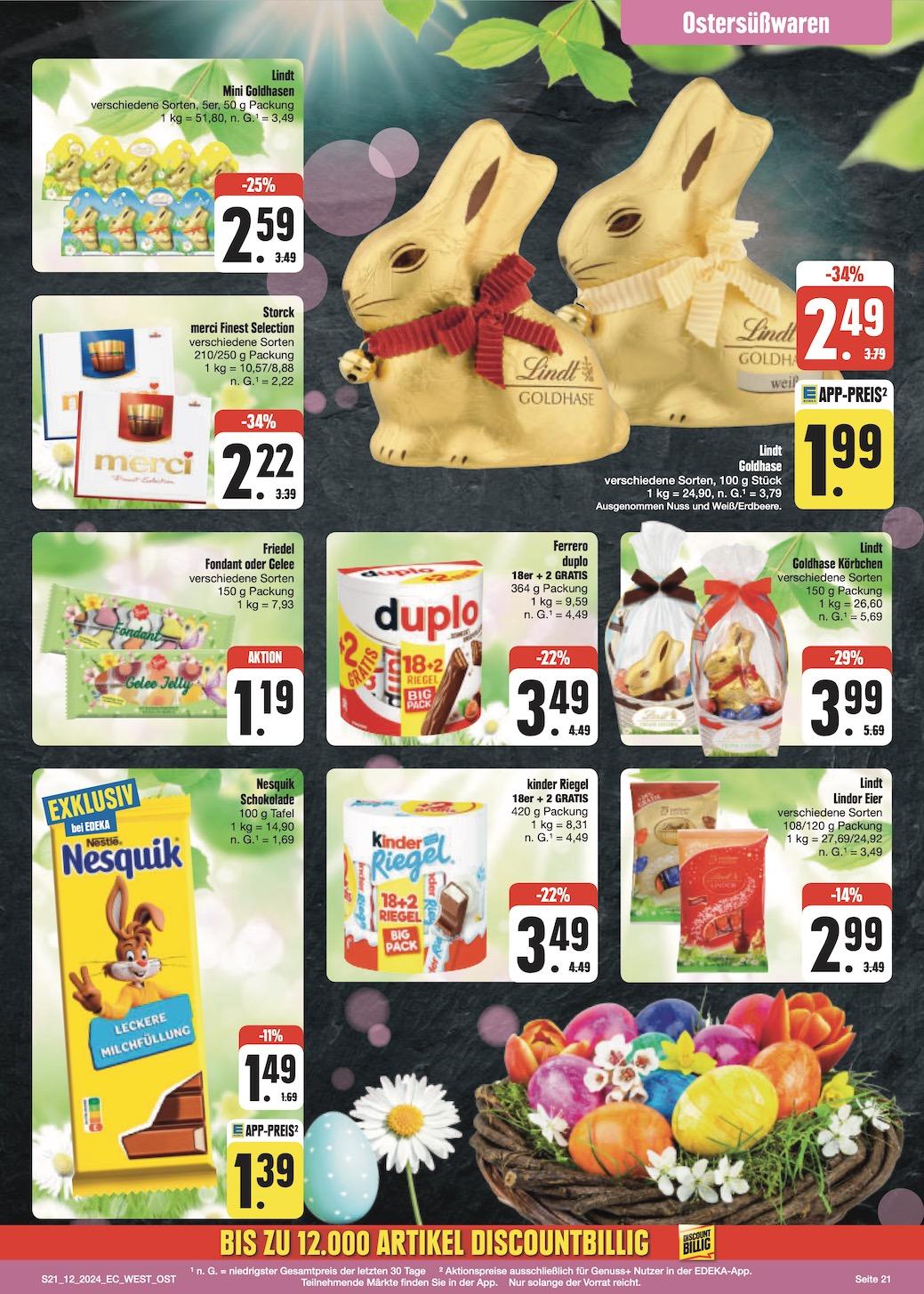 Edeka Prospekt ab Montag - Sachsen Seite 23
