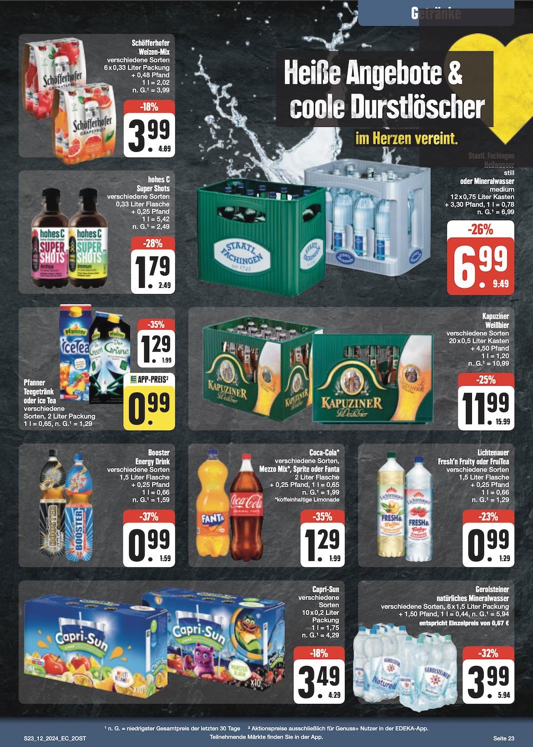 Edeka Prospekt ab Montag - Sachsen Seite 25