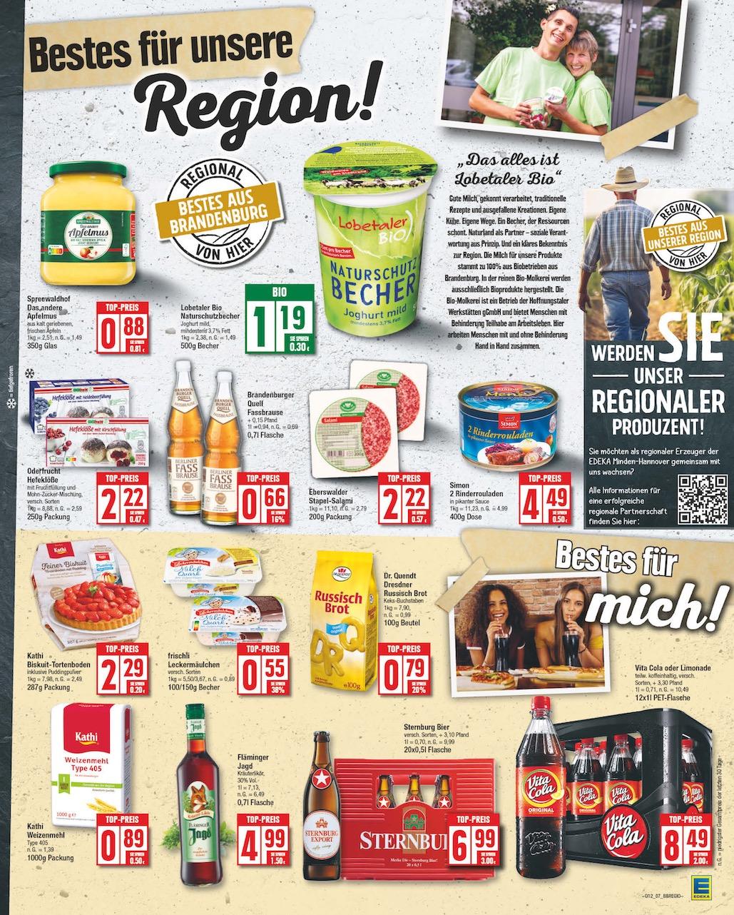 Edeka Prospekt ab Montag - Brandenburg Seite 7
