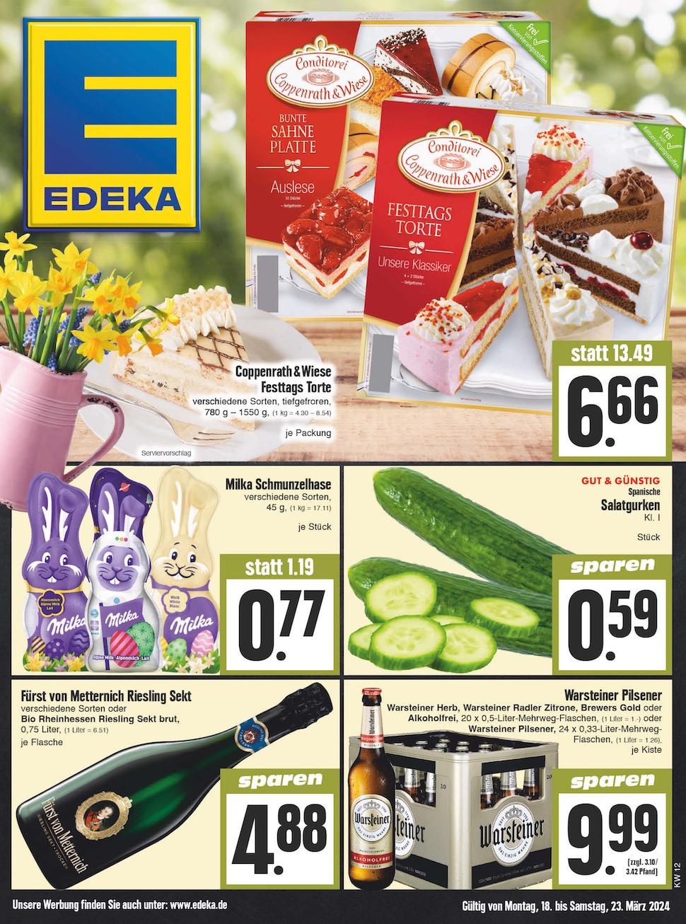 Edeka Prospekt ab Montag - Thüringen Seite 1