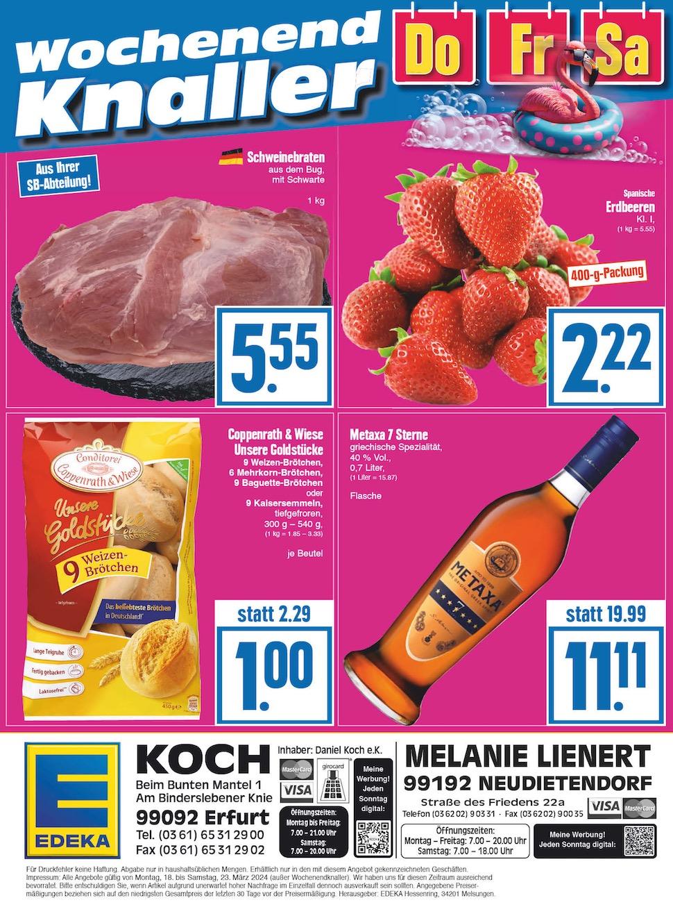 Edeka Prospekt ab Montag - Thüringen Seite 20