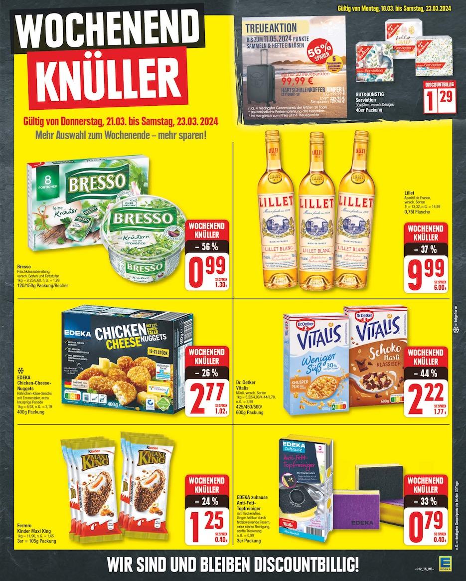 Edeka Prospekt ab Montag - Sachsen-Anhalt Seite 15