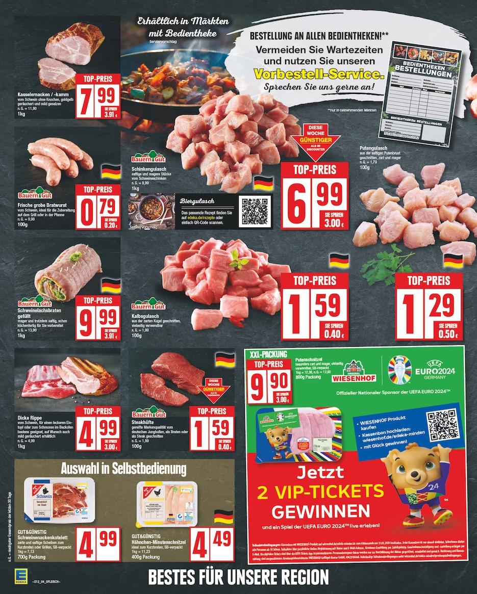 Edeka Prospekt ab Montag - Sachsen-Anhalt Seite 4