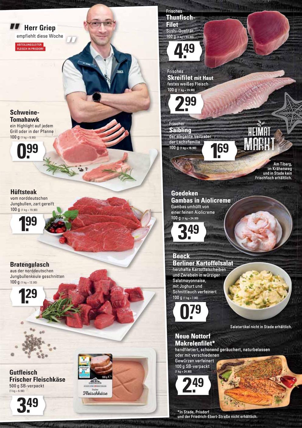 Edeka Prospekt ab Montag - Hamburg Seite 3