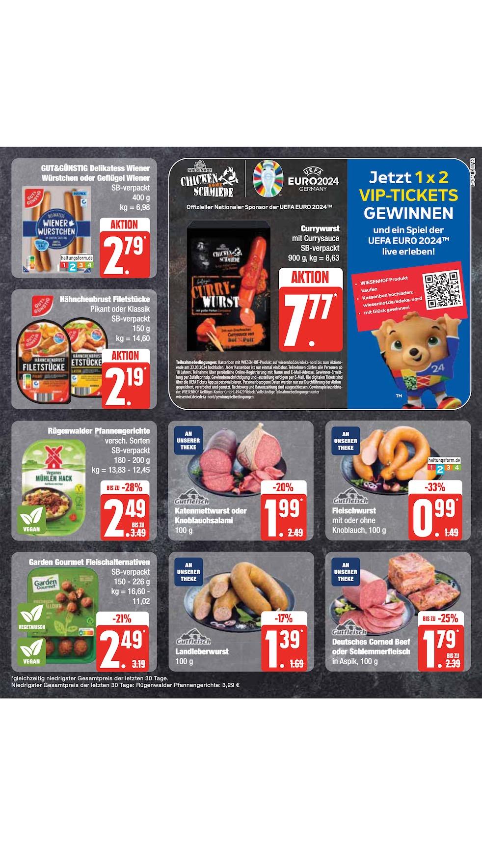 Edeka Prospekt ab Montag - Schleswig - Holstein Seite 13