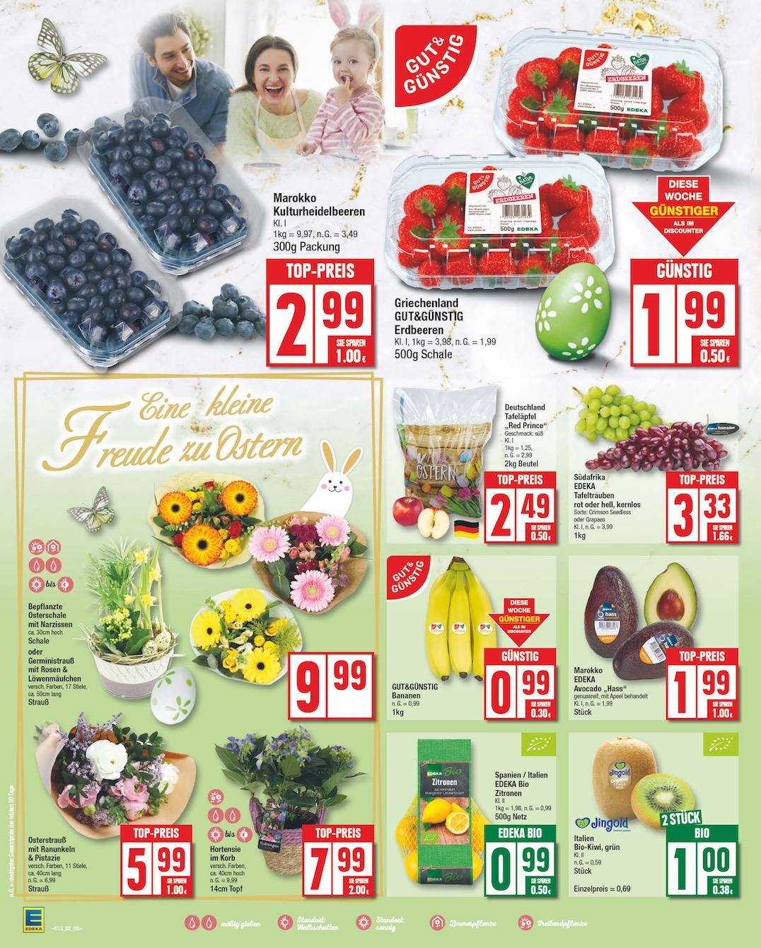 Edeka Prospekt ab Montag - Niedersachsen Seite 2