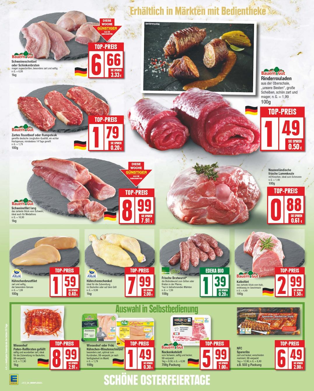 Edeka Prospekt ab Montag - Niedersachsen Seite 4
