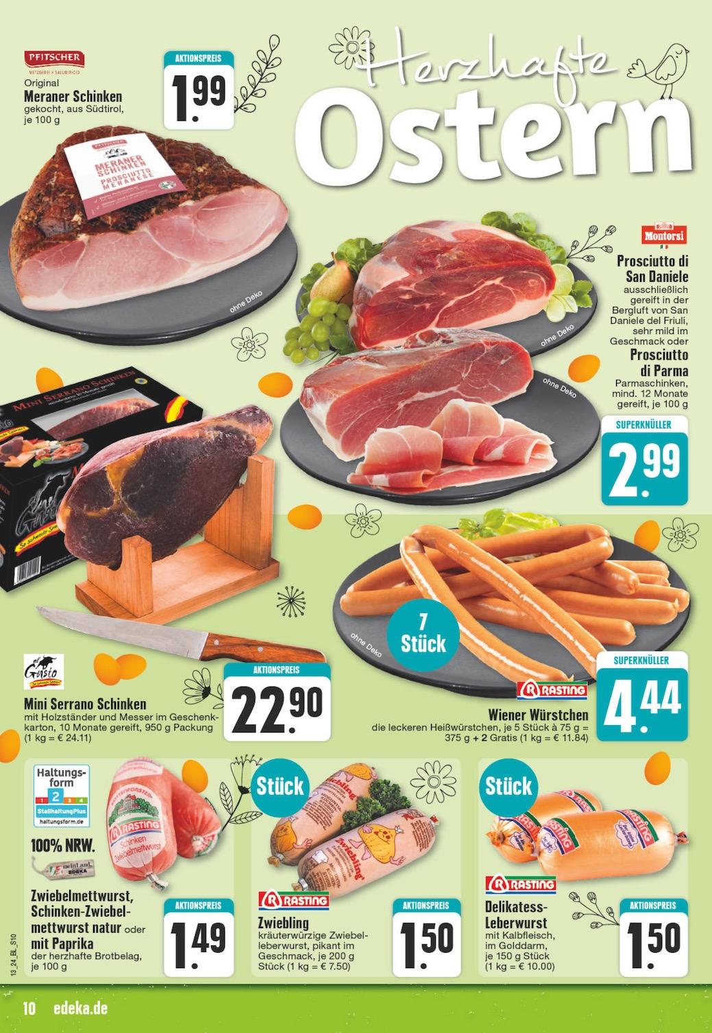 Edeka Prospekt ab Montag - Nordrhein - Westfalen Seite 10