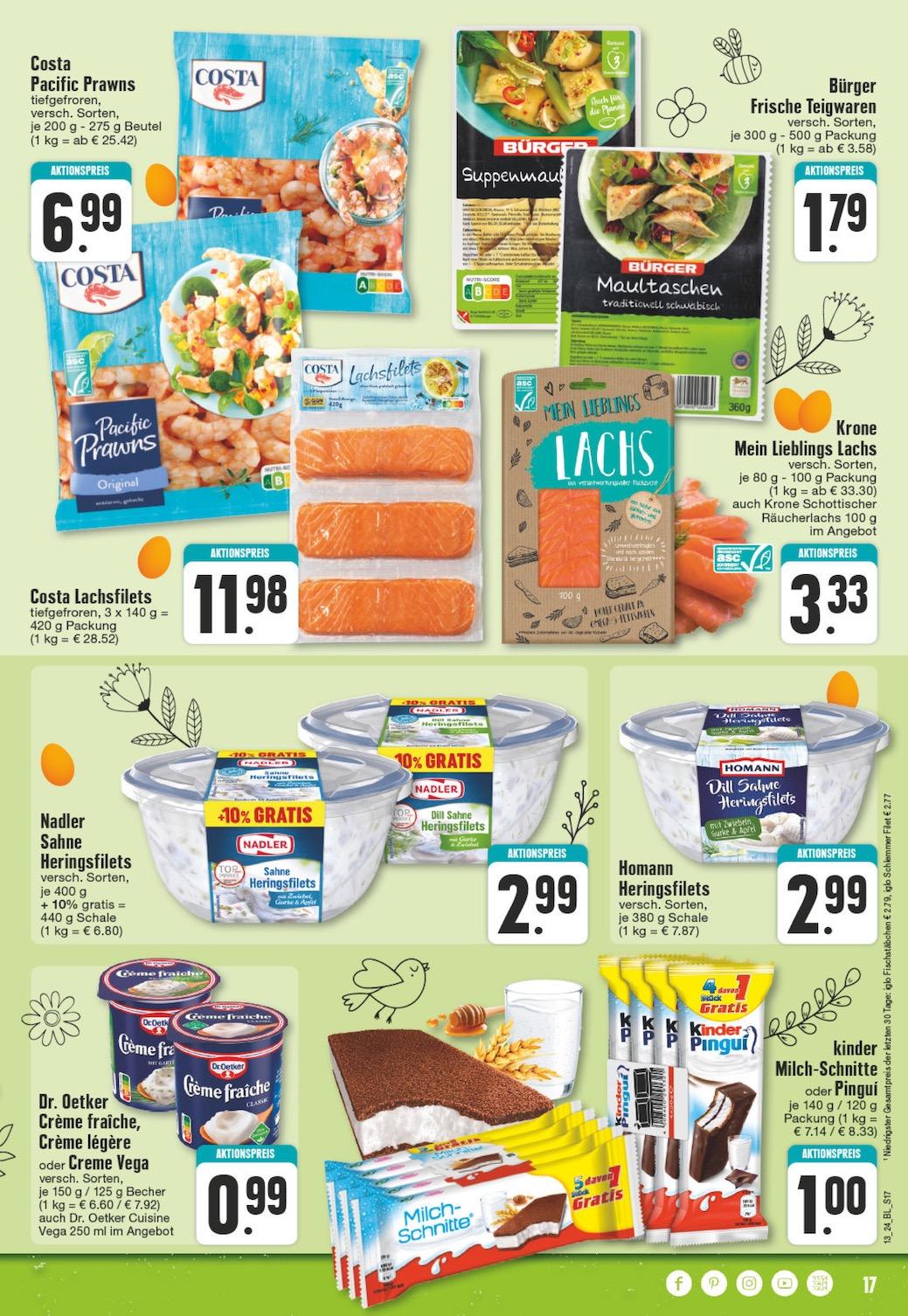 Edeka Prospekt ab Montag - Nordrhein - Westfalen Seite 17