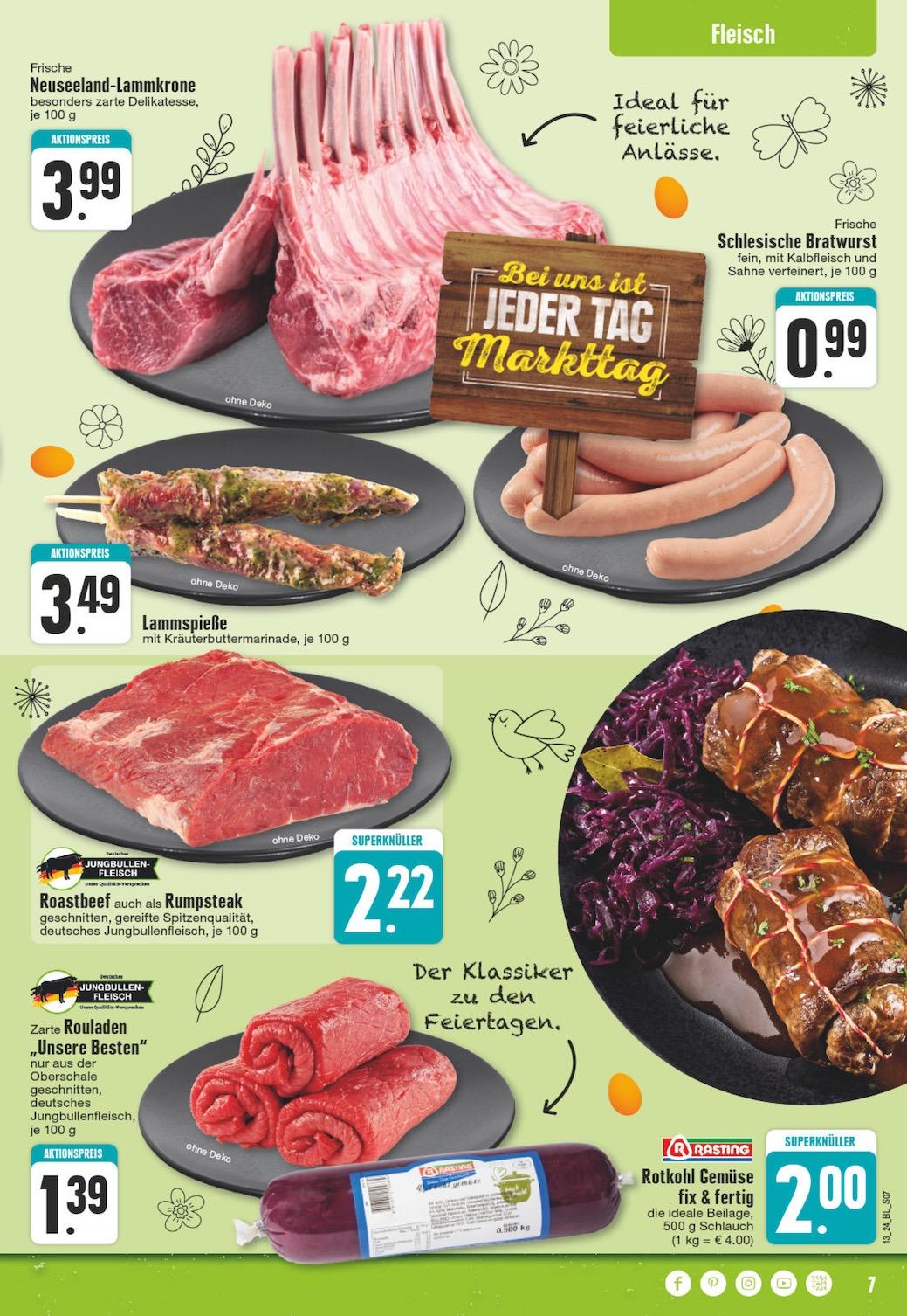 Edeka Prospekt ab Montag - Nordrhein - Westfalen Seite 7
