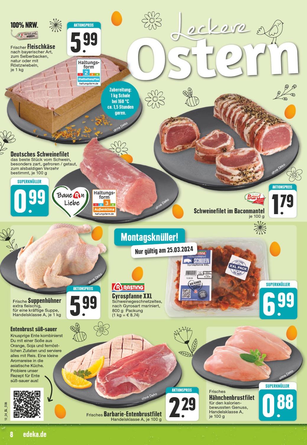 Edeka Prospekt ab Montag - Nordrhein - Westfalen Seite 8