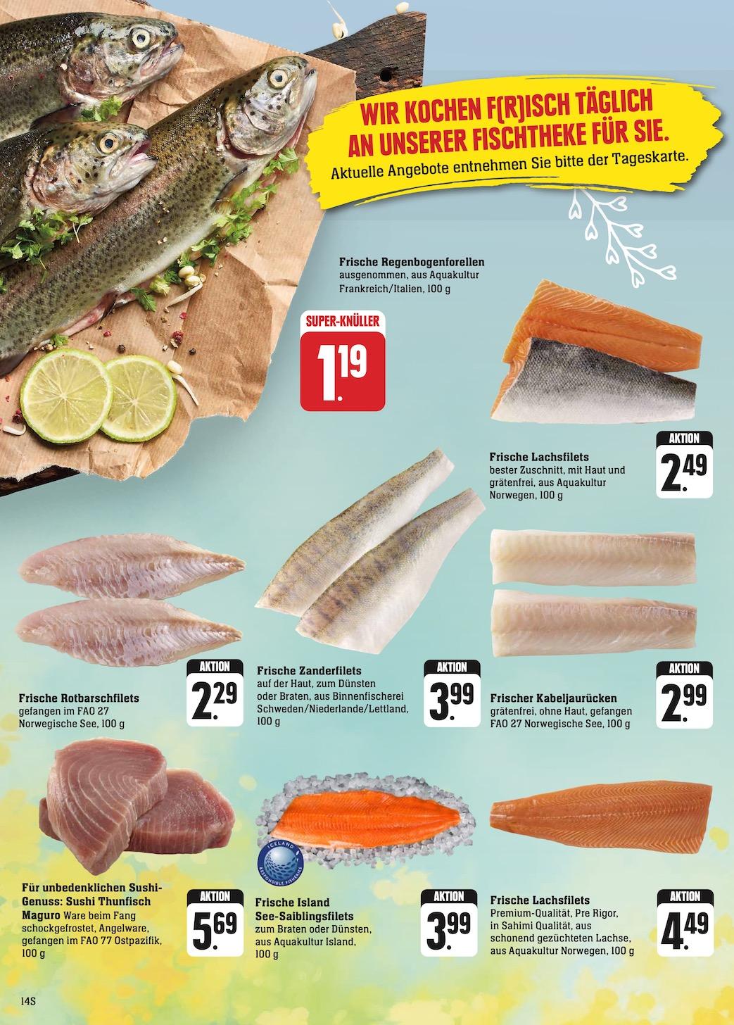 Edeka Prospekt ab Montag - Hessen Seite 14