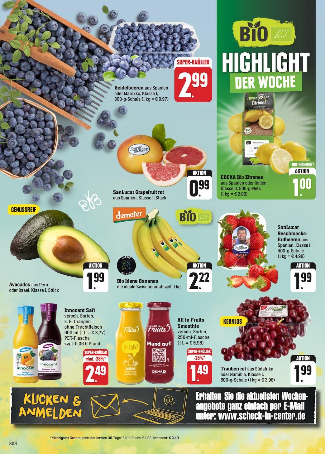 Edeka Prospekt ab Montag - Hessen Seite 20