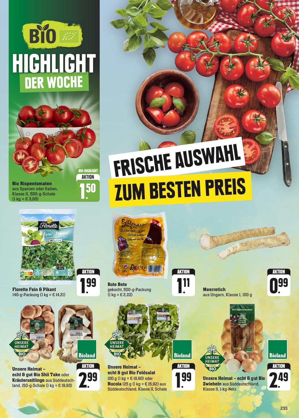 Edeka Prospekt ab Montag - Hessen Seite 23