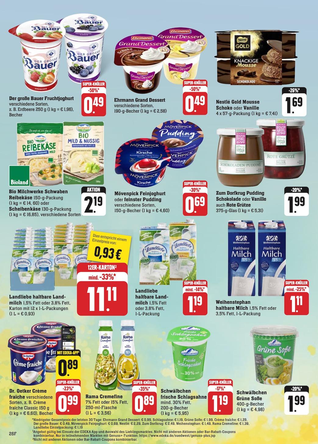 Edeka Prospekt ab Montag - Hessen Seite 26