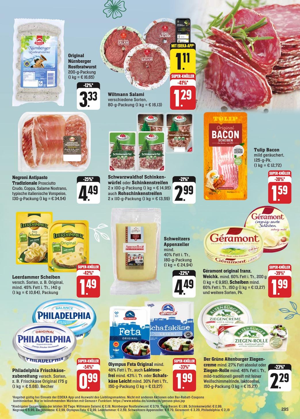 Edeka Prospekt ab Montag - Hessen Seite 29