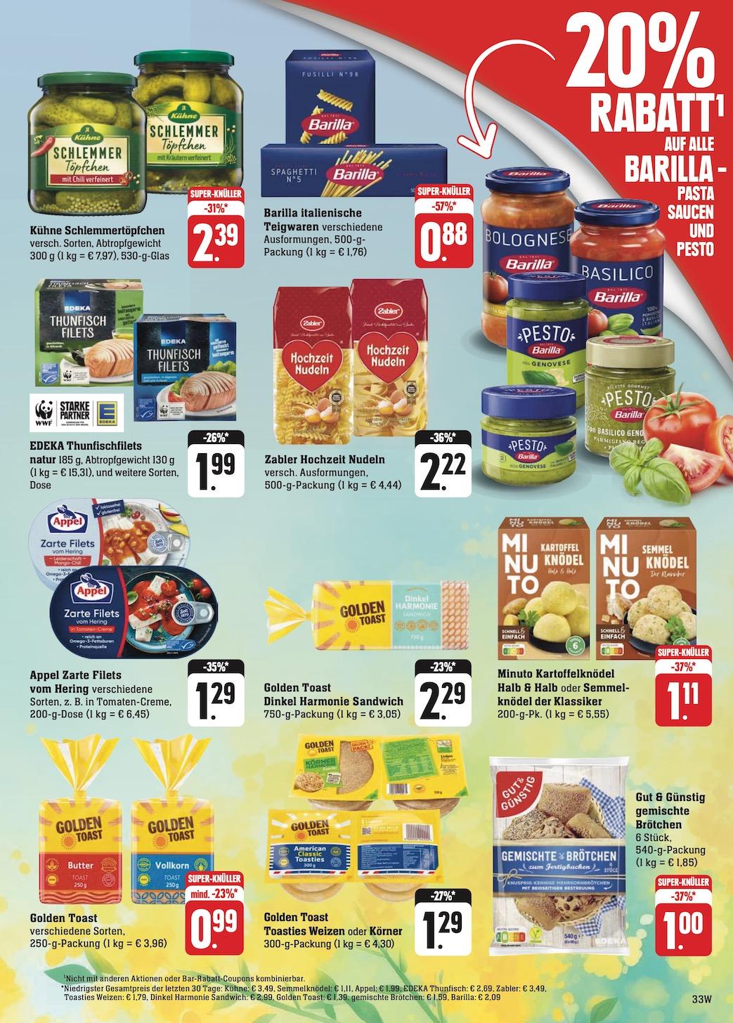 Edeka Prospekt ab Montag - Hessen Seite 33