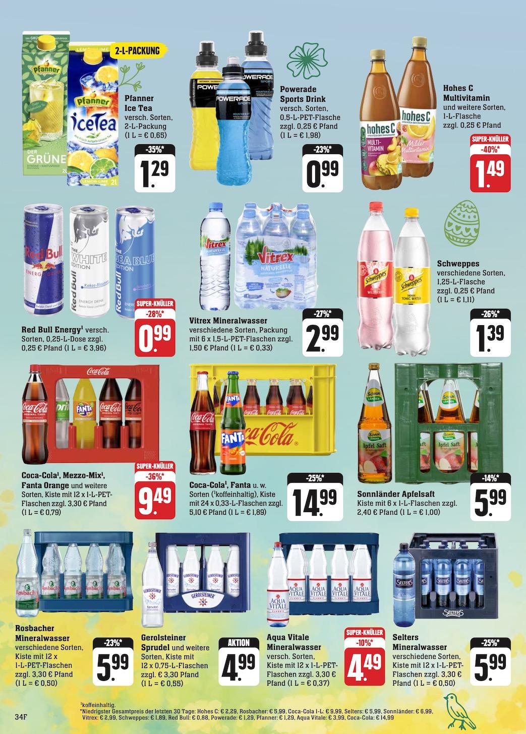 Edeka Prospekt ab Montag - Hessen Seite 34