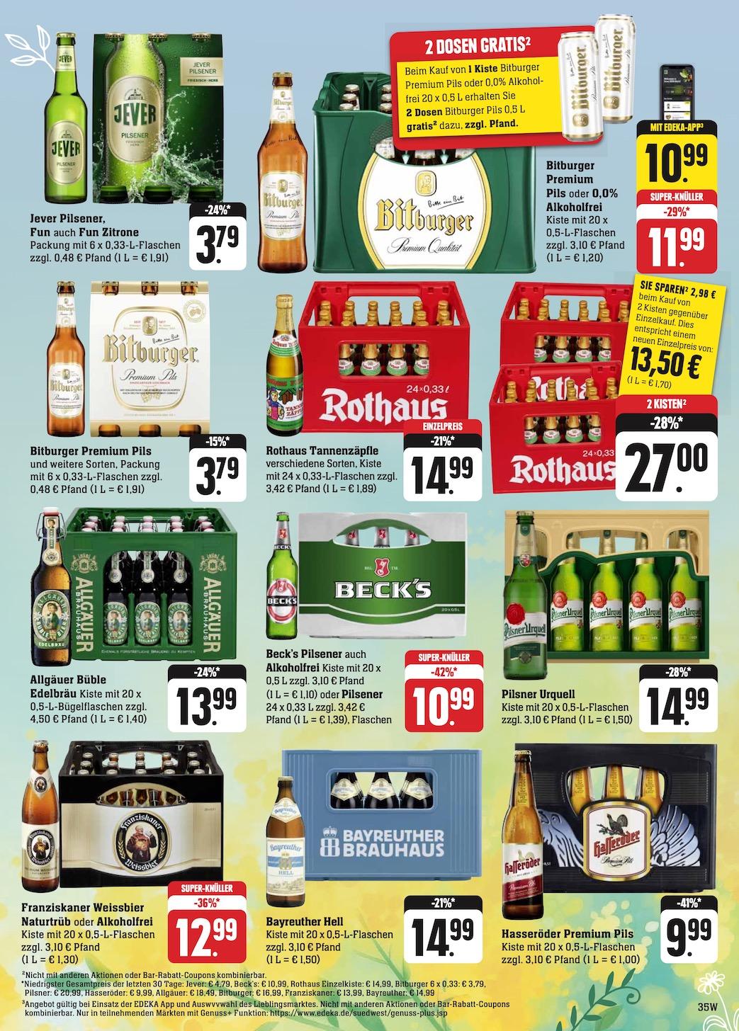 Edeka Prospekt ab Montag - Hessen Seite 35