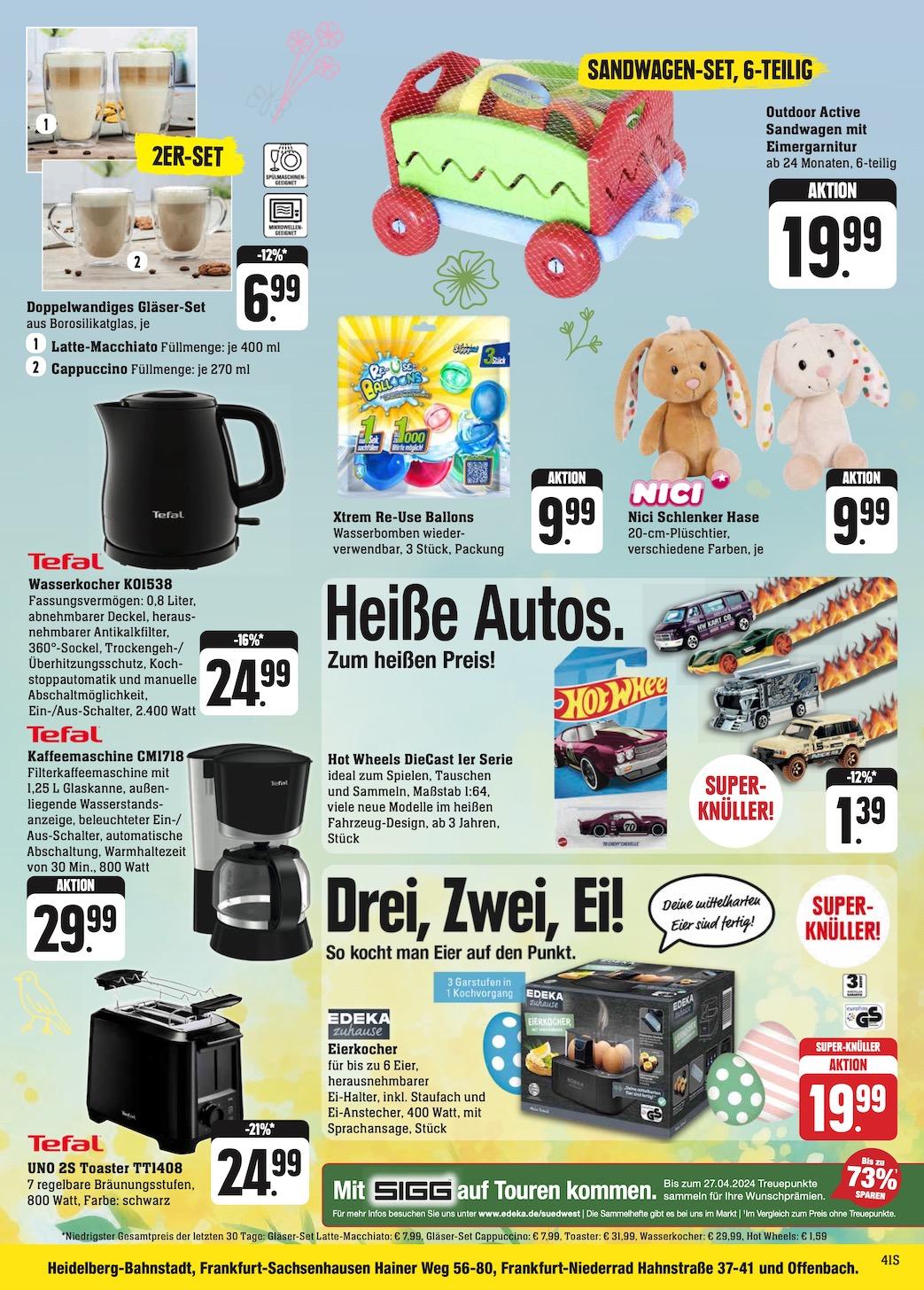 Edeka Prospekt ab Montag - Hessen Seite 41