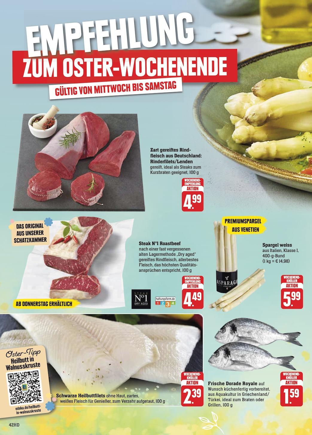 Edeka Prospekt ab Montag - Hessen Seite 42
