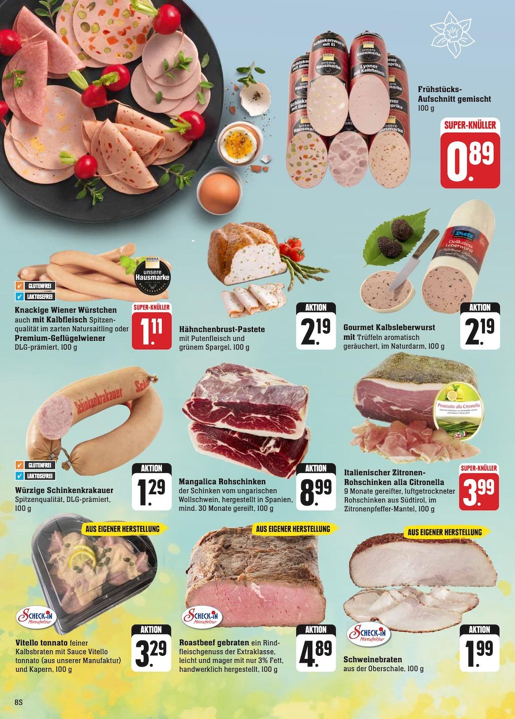 Edeka Prospekt ab Montag - Hessen Seite 8