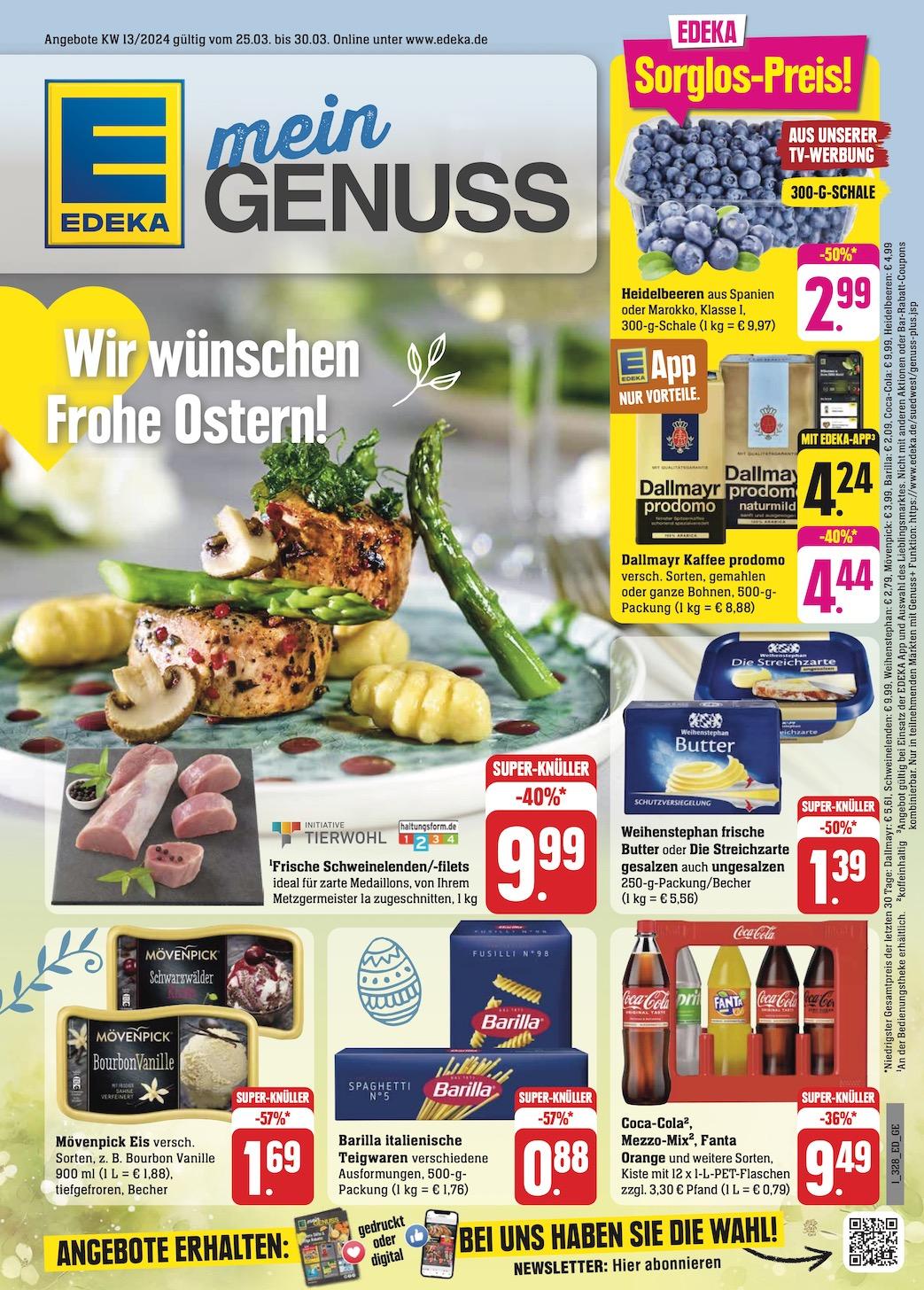 Edeka Prospekt ab Montag - Rheinland - Pfalz Seite 1