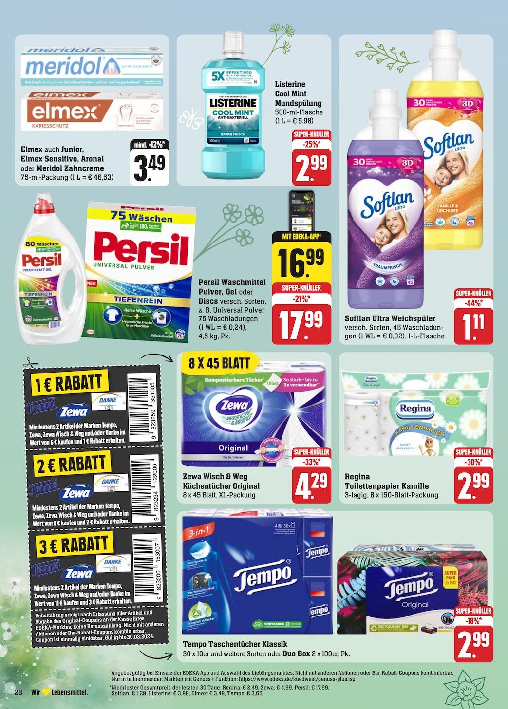 Edeka Prospekt ab Montag - Rheinland - Pfalz Seite 36
