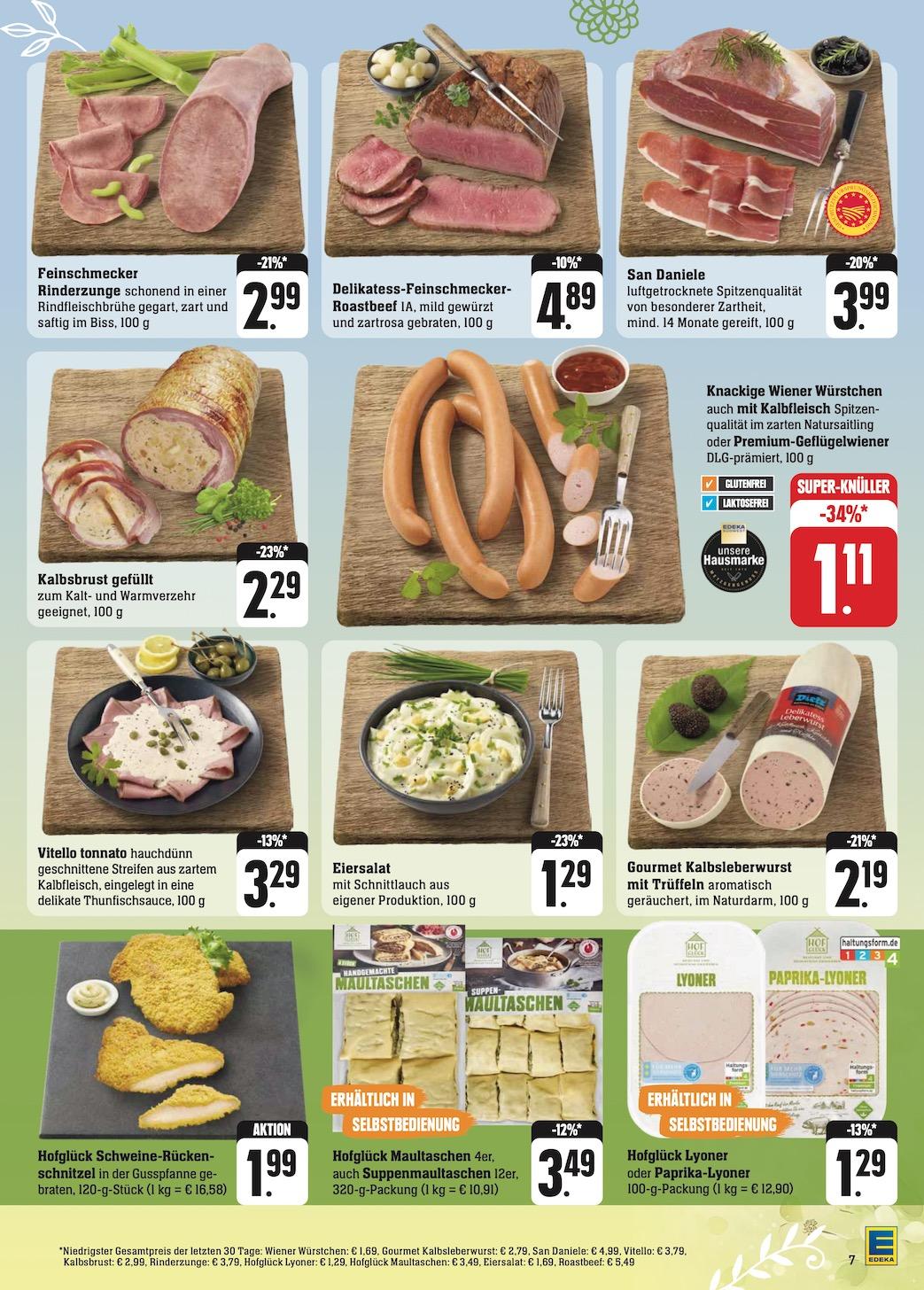 Edeka Prospekt ab Montag - Rheinland - Pfalz Seite 7