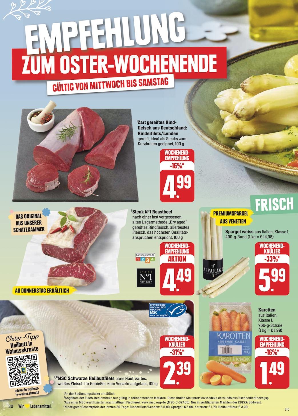 Edeka Prospekt ab Montag - Baden - Württemberg Seite 38