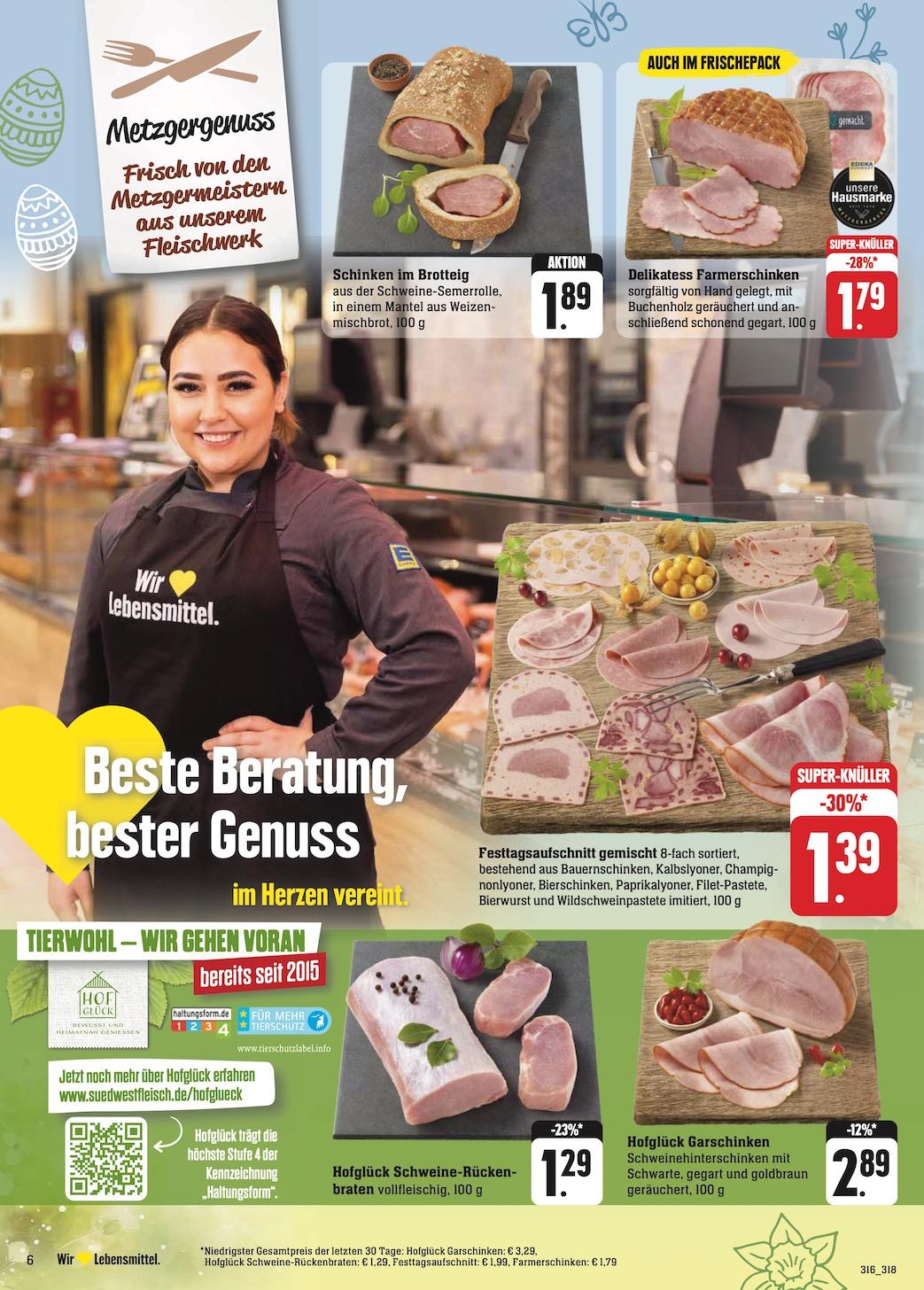 Edeka Prospekt ab Montag - Baden - Württemberg Seite 6