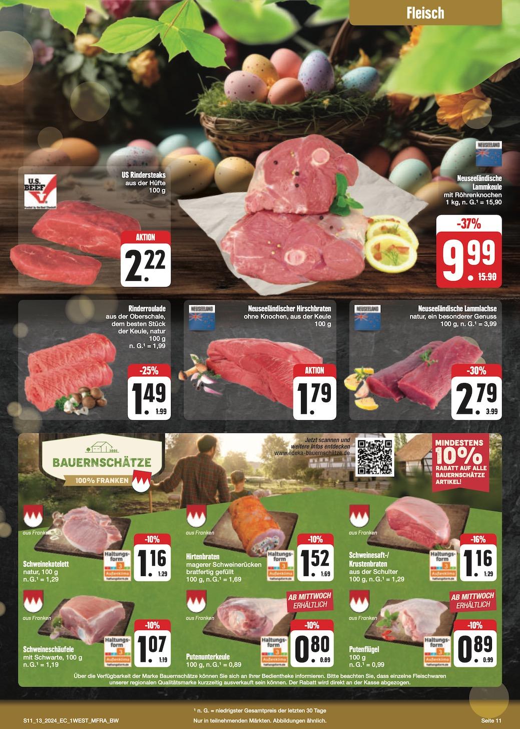 Edeka Prospekt ab Montag - Bayern Nord Seite 11