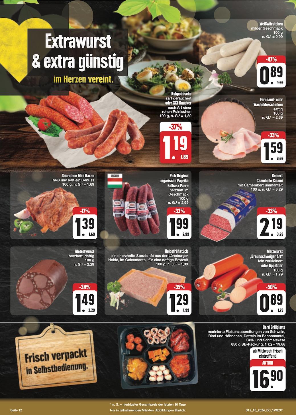 Edeka Prospekt ab Montag - Bayern Nord Seite 12