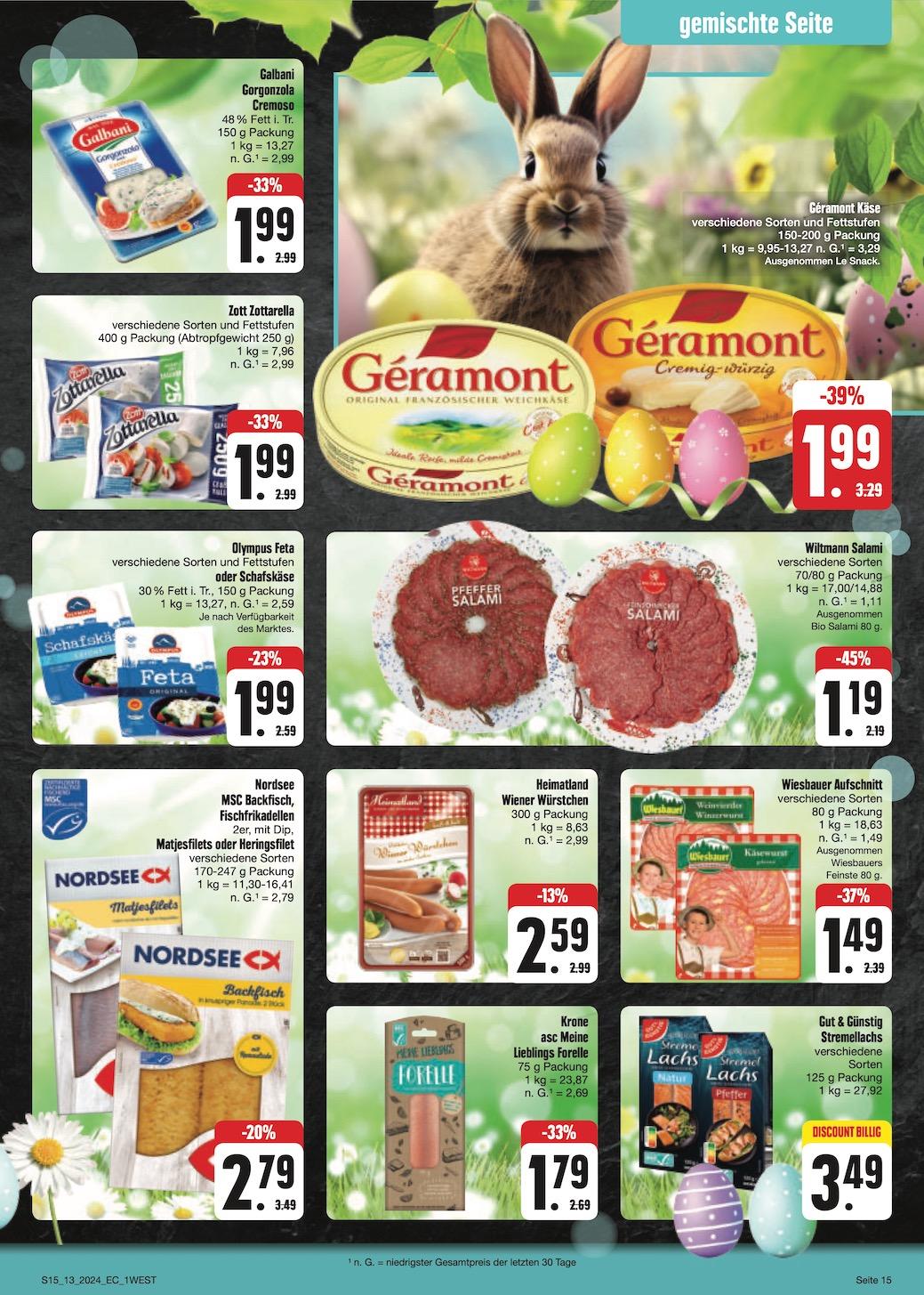 Edeka Prospekt ab Montag - Bayern Nord Seite 15