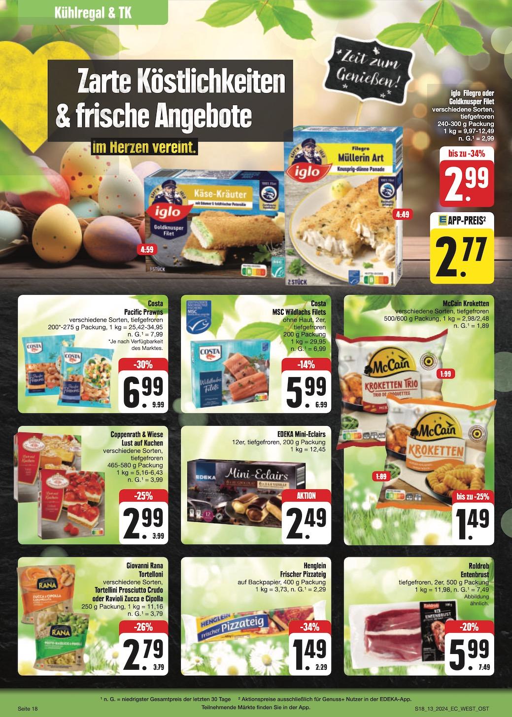 Edeka Prospekt ab Montag - Bayern Nord Seite 18