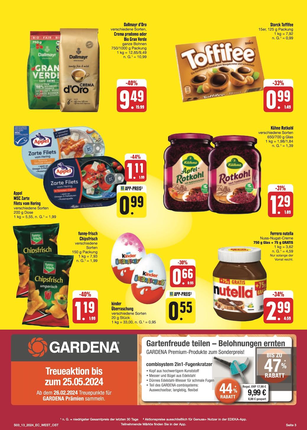 Edeka Prospekt ab Montag - Bayern Nord Seite 3