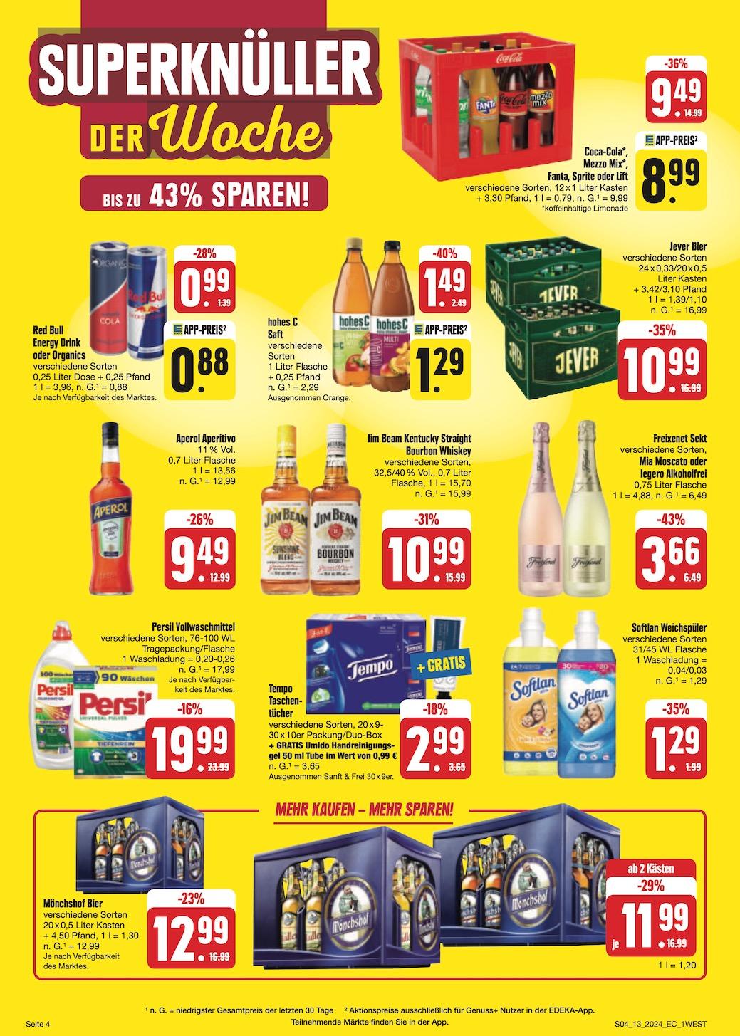 Edeka Prospekt ab Montag - Bayern Nord Seite 4