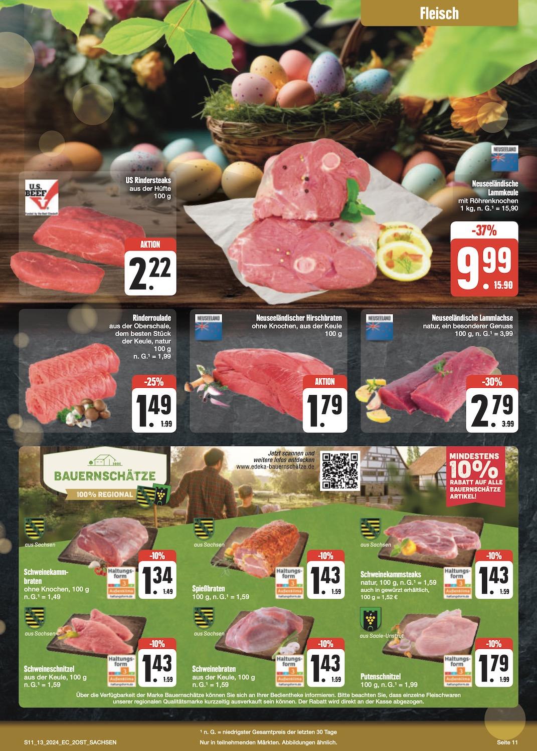 Edeka Prospekt ab Montag - Sachsen Seite 11