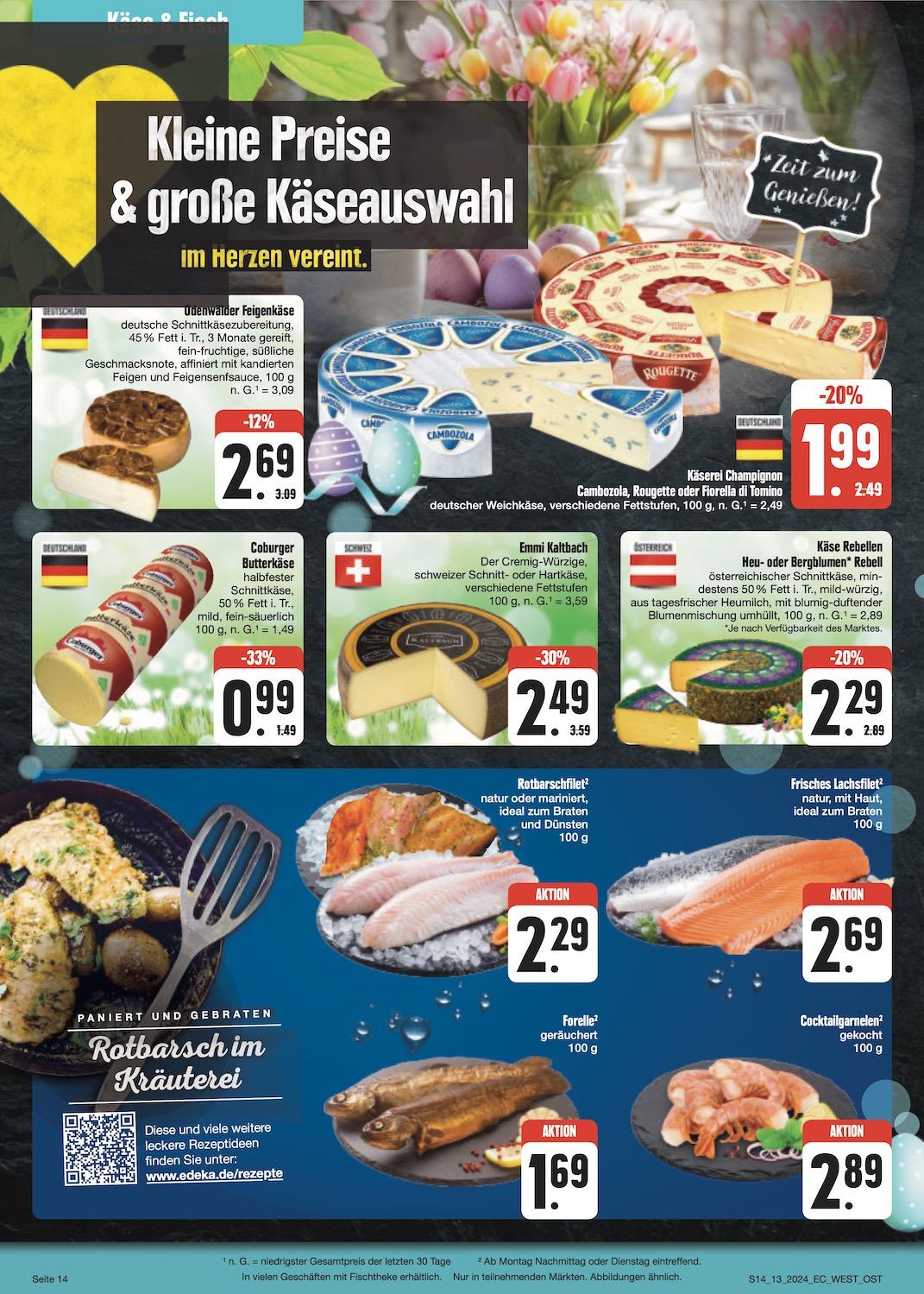 Edeka Prospekt ab Montag - Sachsen Seite 14