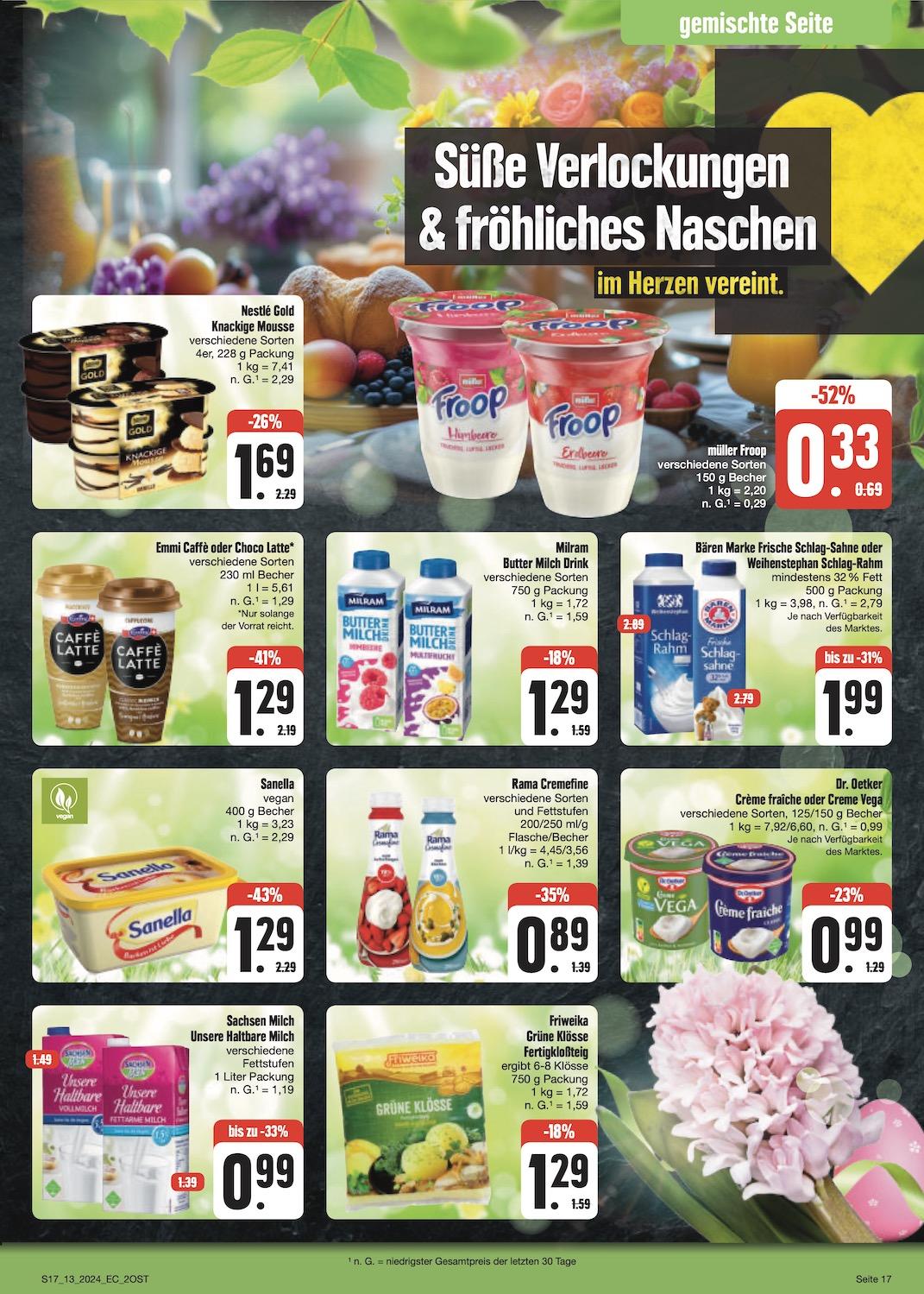 Edeka Prospekt ab Montag - Sachsen Seite 17