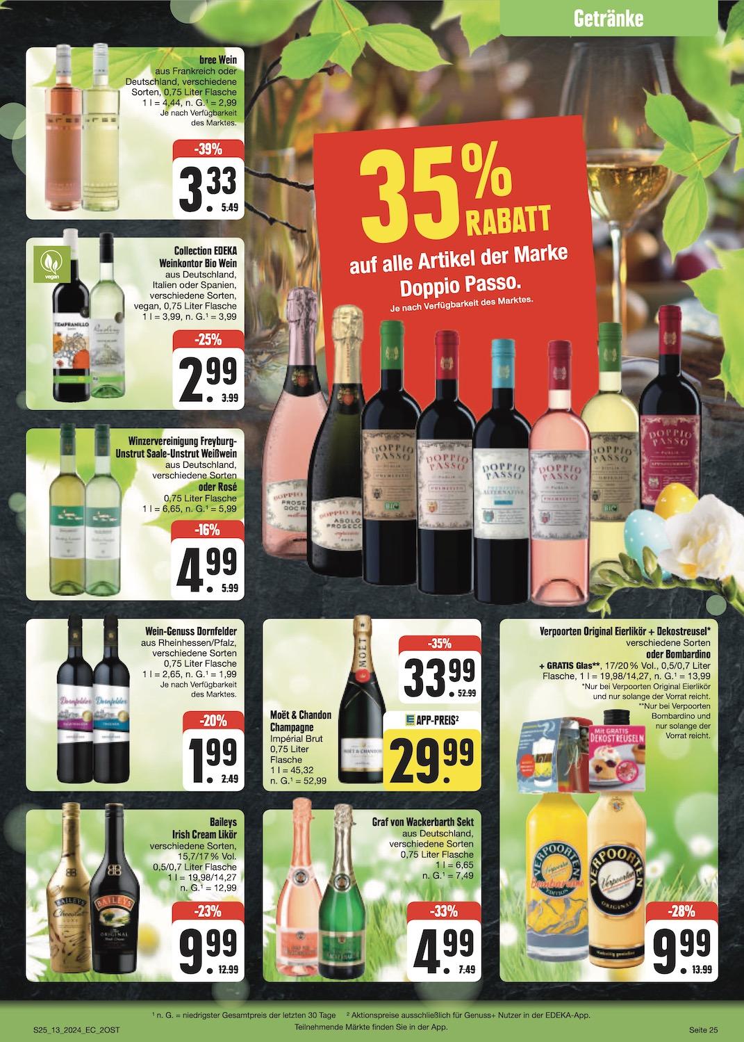Edeka Prospekt ab Montag - Sachsen Seite 25