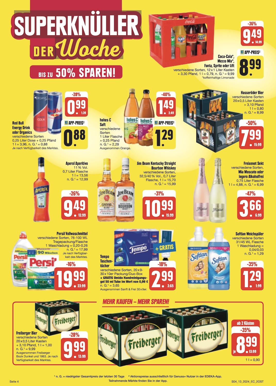 Edeka Prospekt ab Montag - Sachsen Seite 4