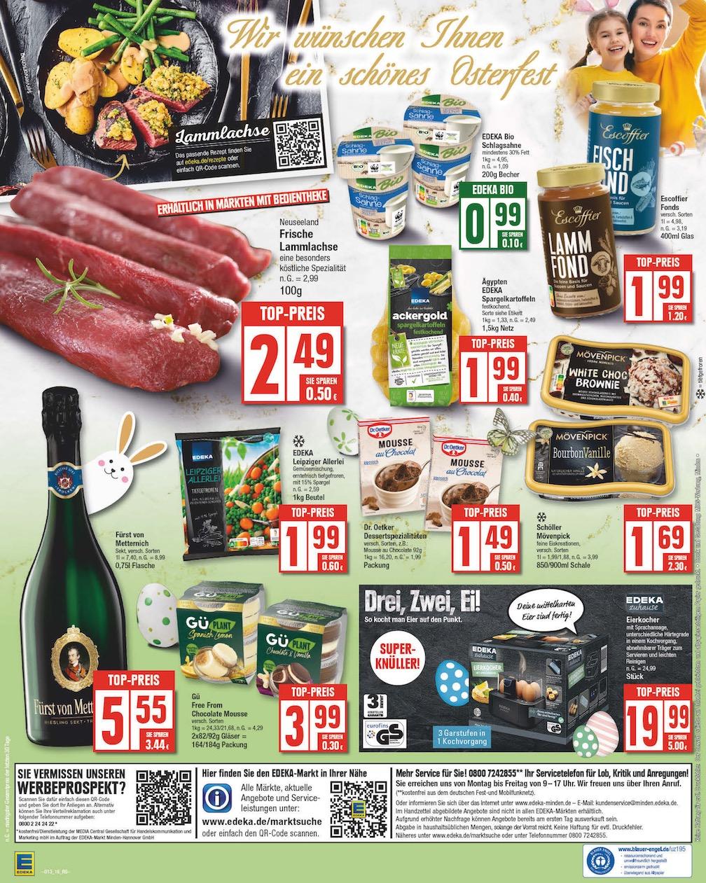 Edeka Prospekt ab Montag - Berlin Seite 16