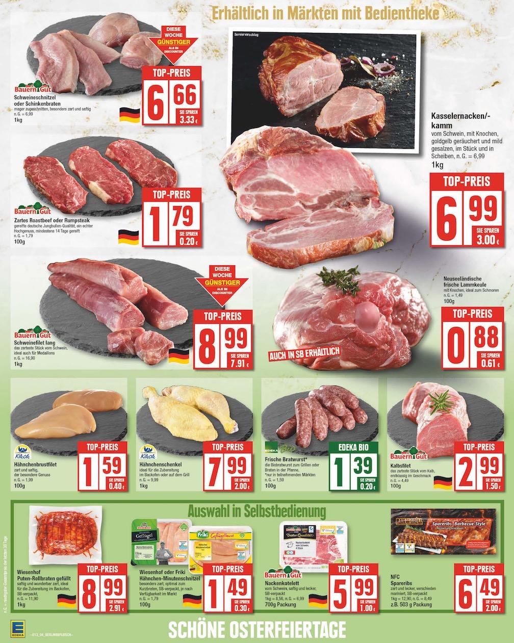 Edeka Prospekt ab Montag - Berlin Seite 4